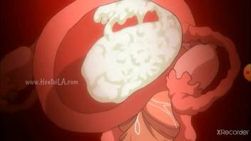 introduction cum into the uterus - anime hentai